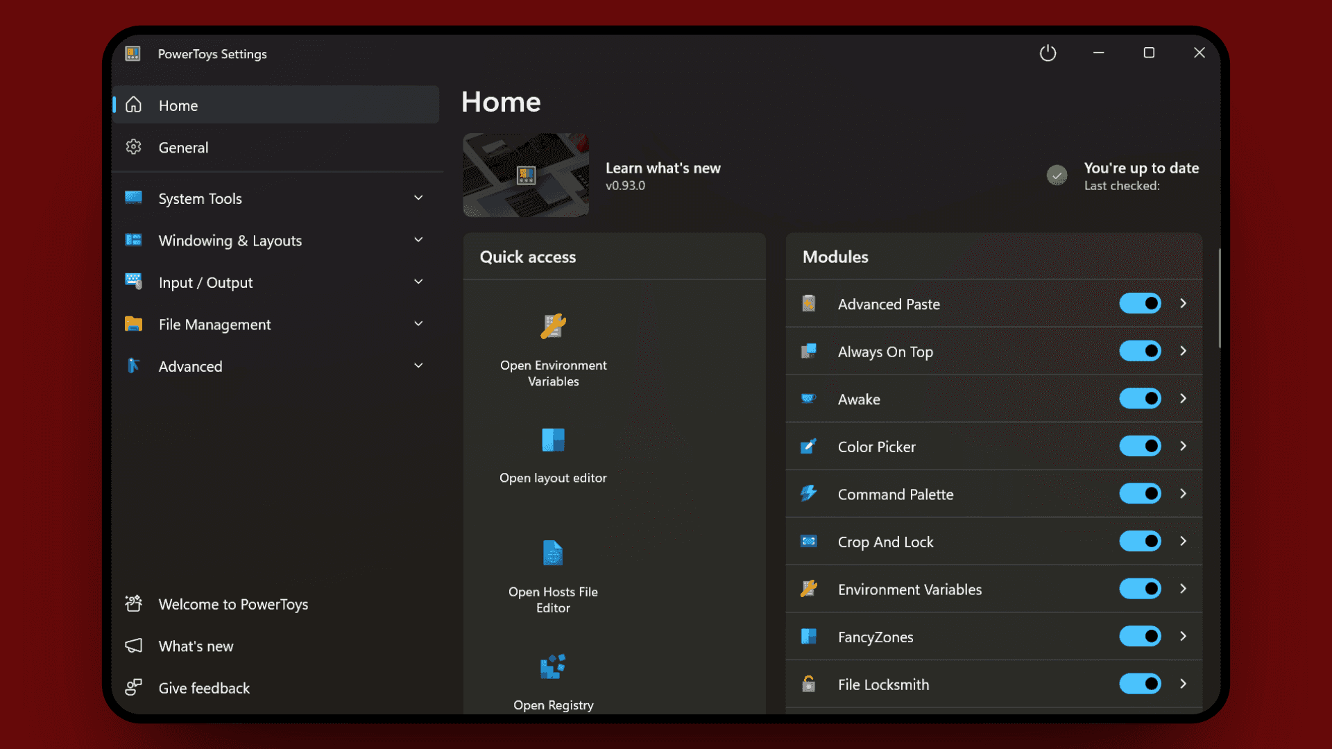 PowerToys main window.png